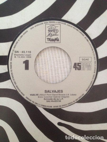 Dischi in vinile: Salvajes &ndash; Vuelve / Vientos De Libertad (Vinyl, Tranvia SN - 45.116)