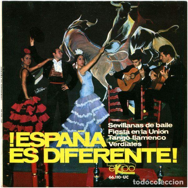 Disques de vinyle: Alfonso Y Manuel Labrador, Guitarras Y Su Grupo Flamenco &ndash; &iexcl;Espa&ntilde;a Es Diferente! - Sevillanas De...