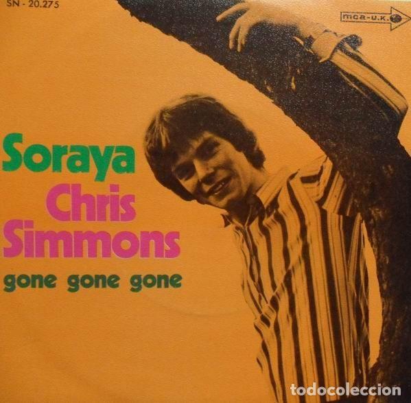 Vinyl-Schallplatten: Chris Simmons &ndash; Soraya / Gone Gone Gone (Vinyl, MCA U.K. SN 20275)