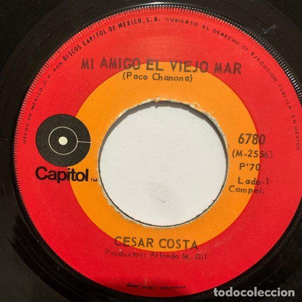 Dischi in vinile: Cesar Costa &ndash; MI Amigo El Viejo Mar (Vinyl, Capitol Records 6780)