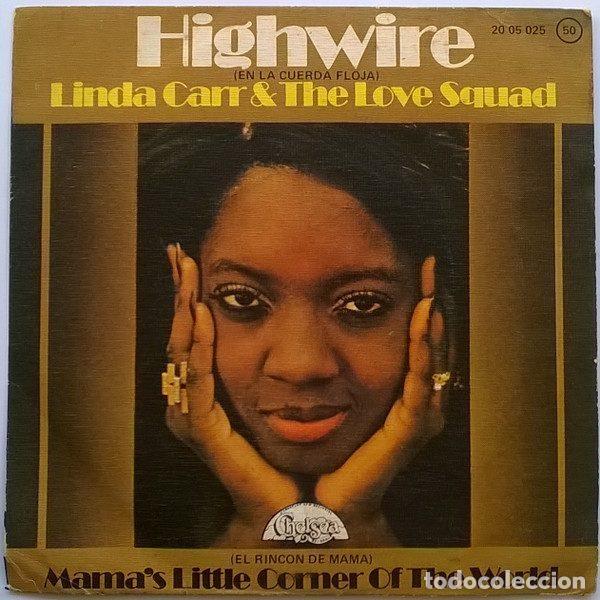 Dischi in vinile: Linda Carr & The Love Squad &ndash; Highwire = En La Cuerda Floja (Vinyl, Chelsea Records 20 05 025)