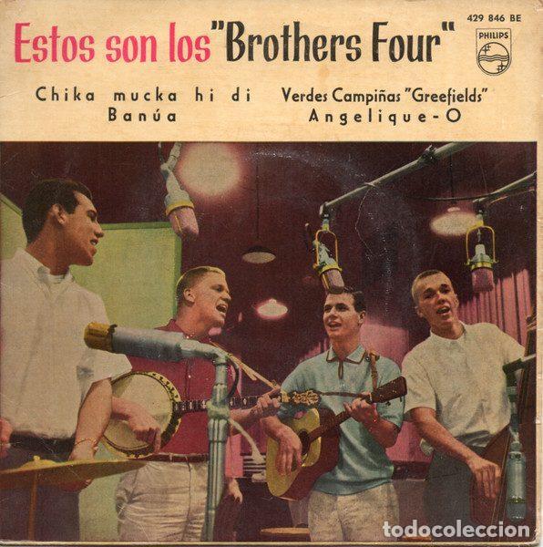 Discos de vinil: The Brothers Four &ndash; Estos Son Los &rdquo;Brothers Four&rdquo; (Vinyl, Philips 429 846 BE)