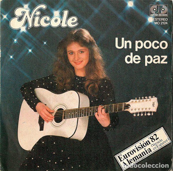 Vinyl-Schallplatten: Nicole &ndash; Un Poco De Paz (Vinyl, Jupiter Records MO 2124)