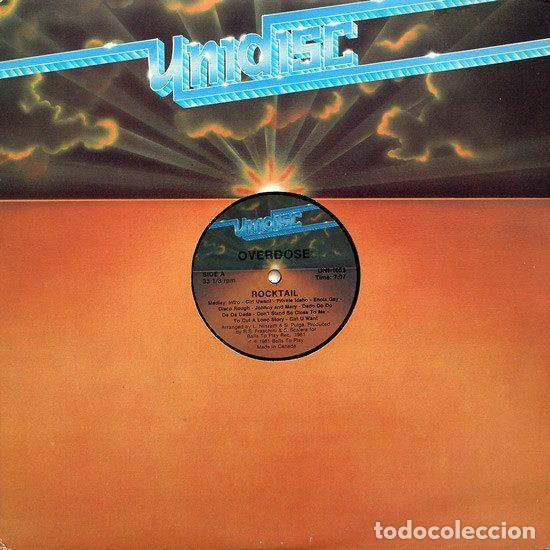 Disques de vinyle: Overdose &ndash; Rocktail (Vinyl, Unidisc UNI-1053)