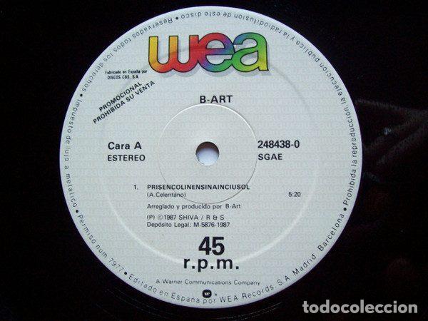 Disques de vinyle: B-Art &ndash; Prisencolinensinainciusol (Alright) (Vinyl, WEA 248438-0)