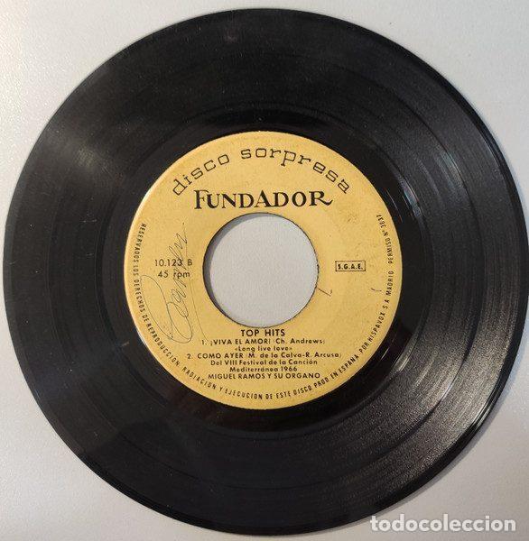 Disques de vinyle: Miguel Ramos Y Su Organo &ndash; Top Hits (Vinyl, Disco Sorpresa Fundador 10.123)