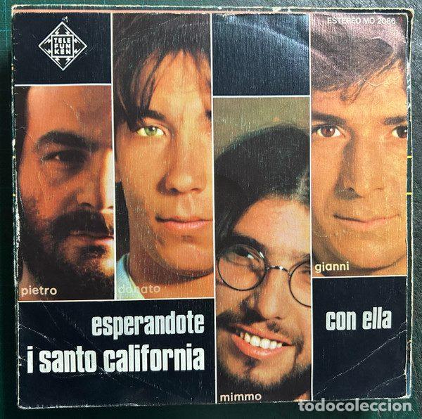 Vinyl records: I Santo California &ndash; Esperandote = Aspettandoti (Vinyl, Telefunken MO 2086)