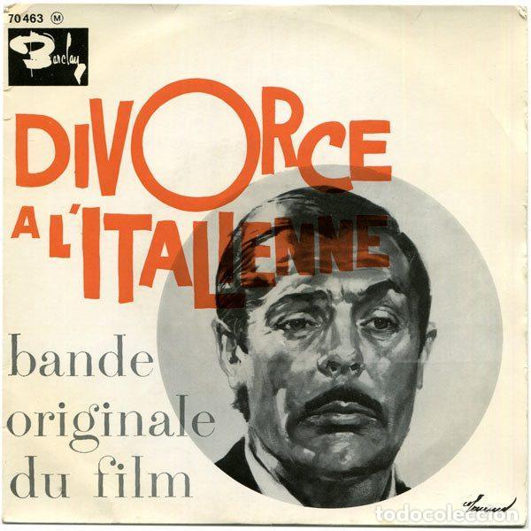 Disques de vinyle: Carl Rustichelli &ndash; Divorce &Agrave; L'Italienne (Bande Originale Du Film) (Vinyl, Barclay 70463)