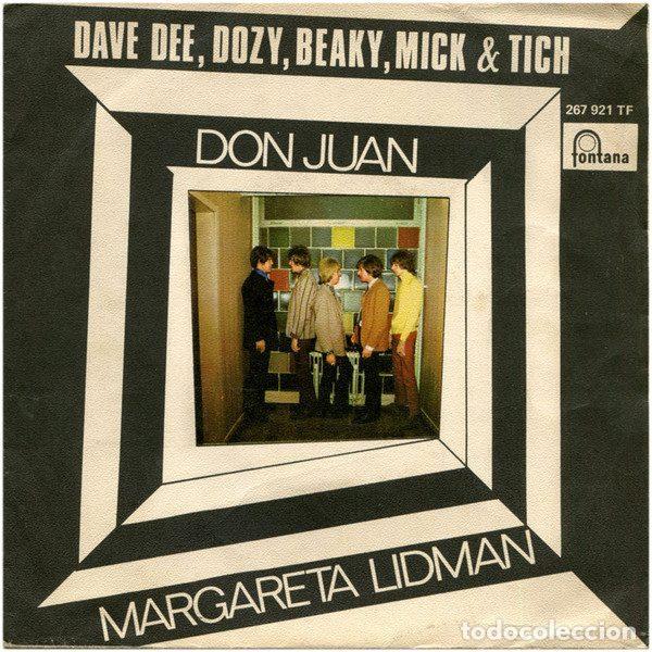 Discos de vinil: Dave Dee, Dozy, Beaky, Mick & Tich &ndash; Don Juan / Margareta Lidman (Vinyl, Fontana 267 921 TF)