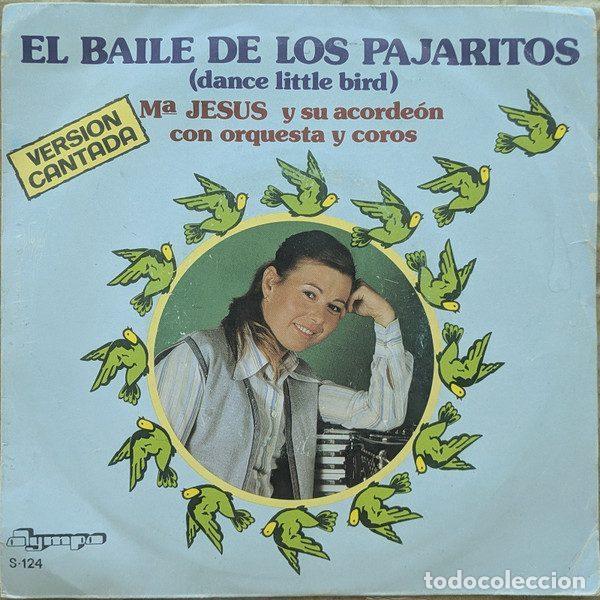 Discos de vinil: M. Jesus Y Su Acordeon Con Orquestra Y Coros &ndash; El Baile De Los Pajaritos (Vinyl, Olympo S-124)