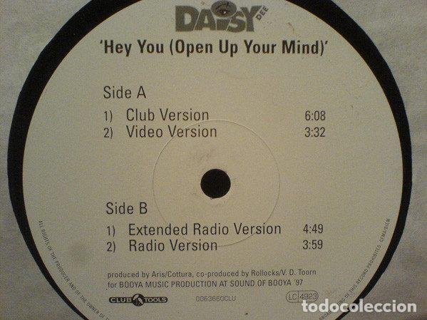 Discos de vinil: Daisy Dee &ndash; Hey You (Open Up Your Mind) (Vinyl, Club Tools 0063660CLU)