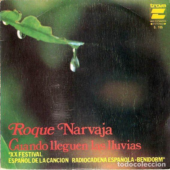 Discos de vinil: Roque Narvaja &ndash; Cuando Lleguen Las Lluvias (Vinyl, Trova Records S. 105)