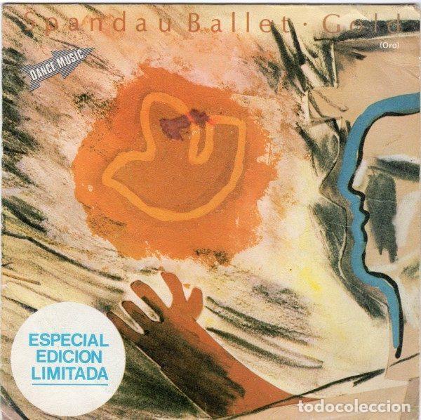 Vinyl records: Spandau Ballet &ndash; Gold = Oro (Vinyl, Chrysalis CHS 2725)