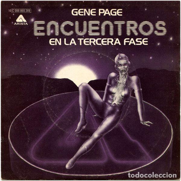 Vinyl records: Gene Page &ndash; Encuentro En La Tercera Fase (Vinyl, Arista 10C 006-060.389)
