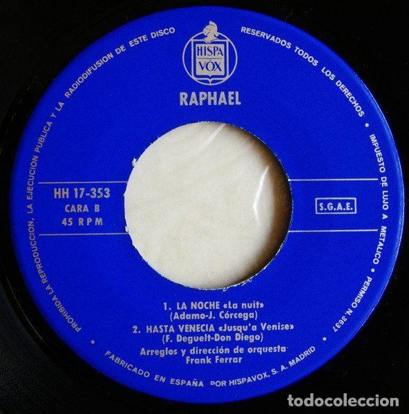 Discos de vinilo: Raphael &ndash; Yo Soy Aquel (Vinyl, Hispavox HH 17-353) - Foto 4