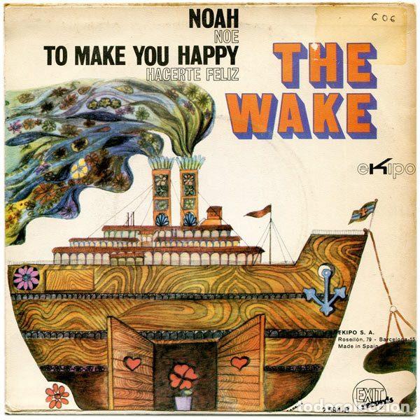 Discos de vinilo: The Wake &ndash; Noah = No&eacute; (Vinyl, Exit Records 2.594-B) - Foto 2