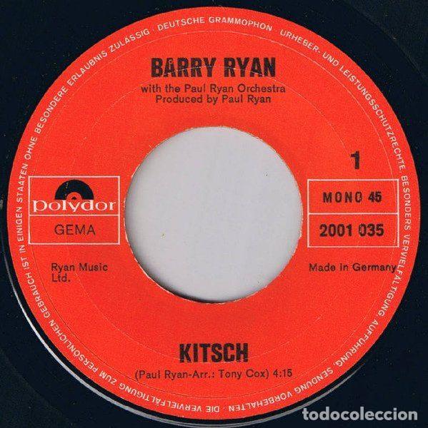 Discos de vinilo: Barry Ryan &ndash; Kitsch (Vinyl, Polydor 2001 035) - Foto 2