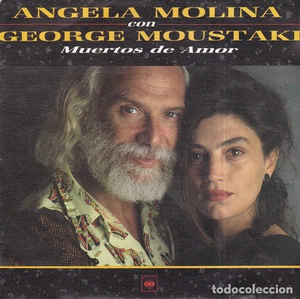 Discos de vinil: Angela Molina Con Georges Moustaki &ndash; Muertos De Amor (Vinyl, CBS CBS 650159 7)
