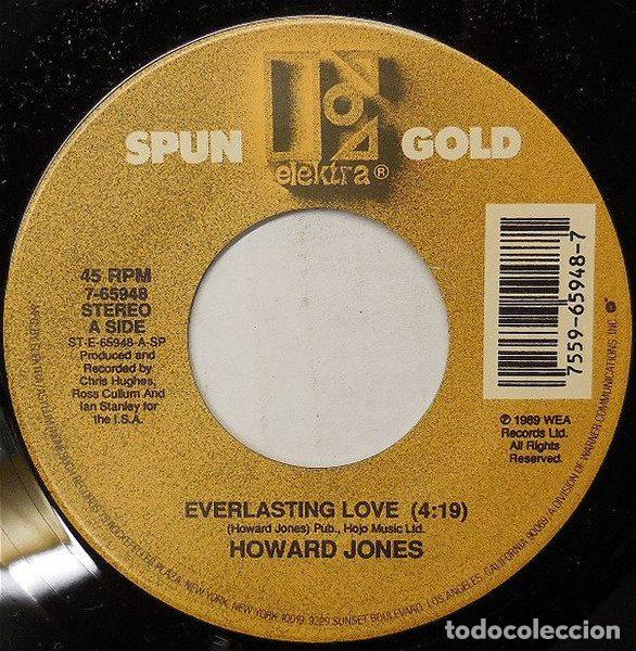 Discos de vinil: Howard Jones &ndash; Everlasting Love / The Prisoner (Vinyl, Elektra 7-65948)