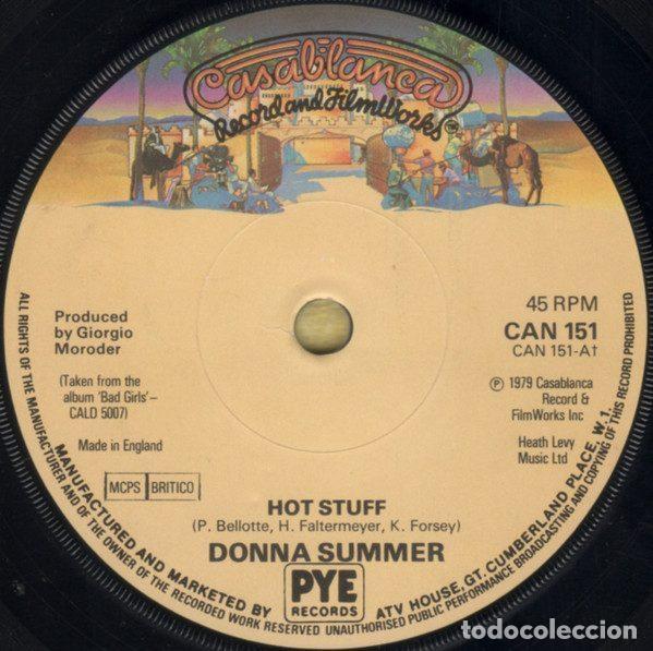Dischi in vinile: Donna Summer &ndash; Hot Stuff (Vinyl, Casablanca CAN 151)