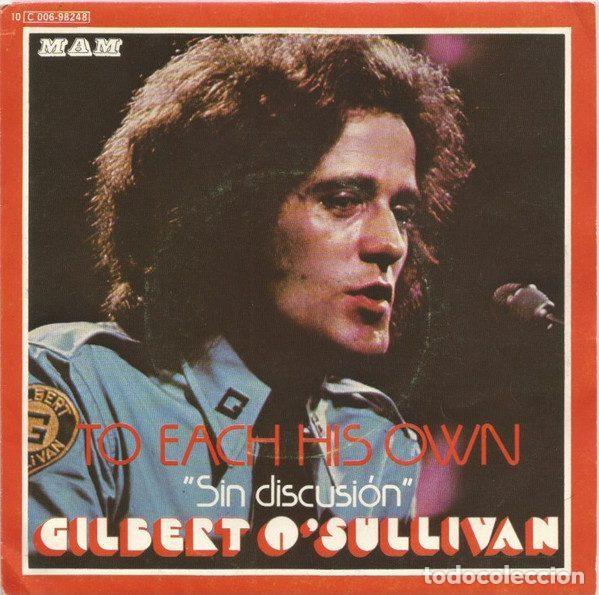 Vinyl records: Gilbert O'Sullivan &ndash; To Each His Own (Vinyl, MAM 10 C 006 98248)