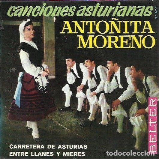 Vinyl-Schallplatten: Anto&ntilde;ita Moreno &ndash; Canciones Asturianas (Vinyl, Belter 07-427)