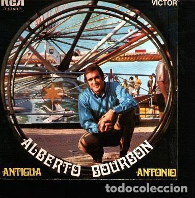 Discos de vinilo: Alberto Bourbon &ndash; Antigua / Antonio (Vinyl, RCA Victor 3-10483)