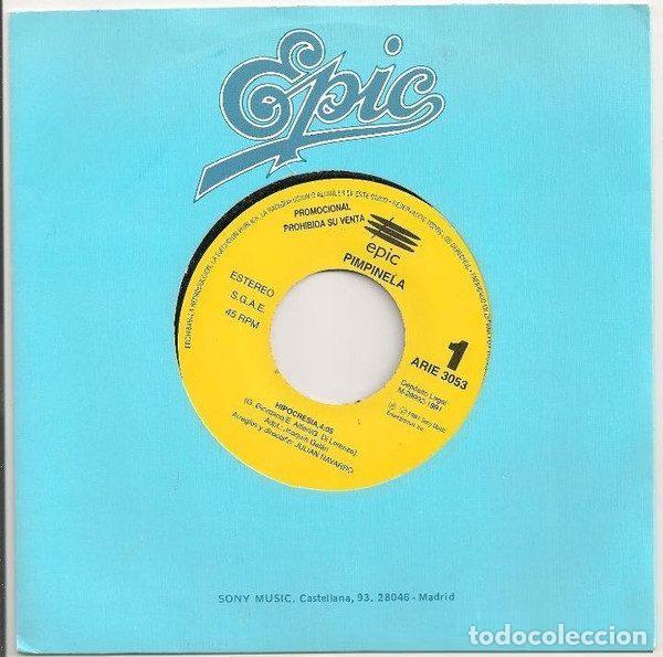 Discos de vinilo: Pimpinela &ndash; Hipocresia (Vinyl, Epic ARIE 3053)