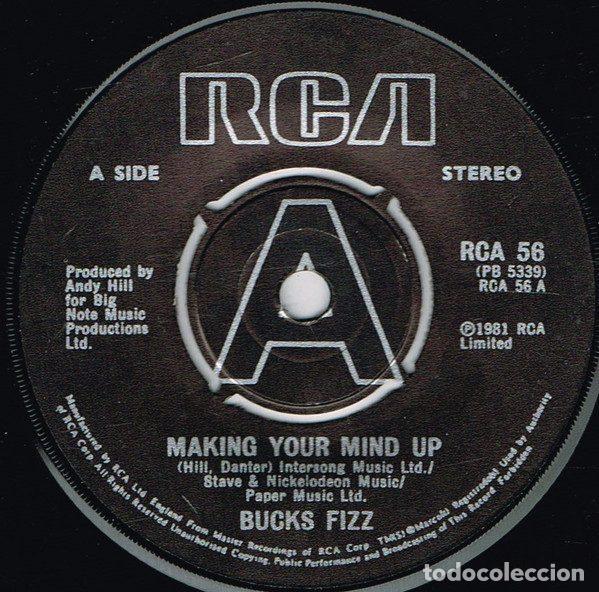 Vinyl-Schallplatten: Bucks Fizz &ndash; Making Your Mind Up (Vinyl, RCA RCA 56)