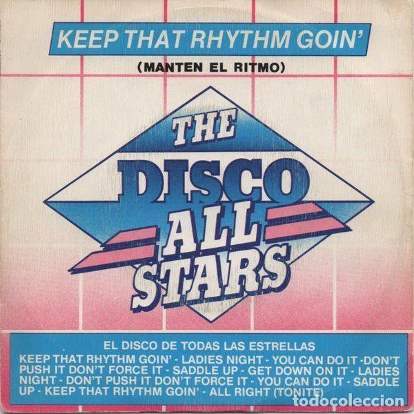 Dischi in vinile: The Disco All Stars &ndash; Keep That Rhythm Goin' = Manten El Ritmo (Vinyl, Movieplay 02.3710/1)
