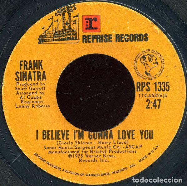 Dischi in vinile: Frank Sinatra &ndash; I Believe I'm Gonna Love You / The Only Couple On The Floor (Vinyl, Reprise...