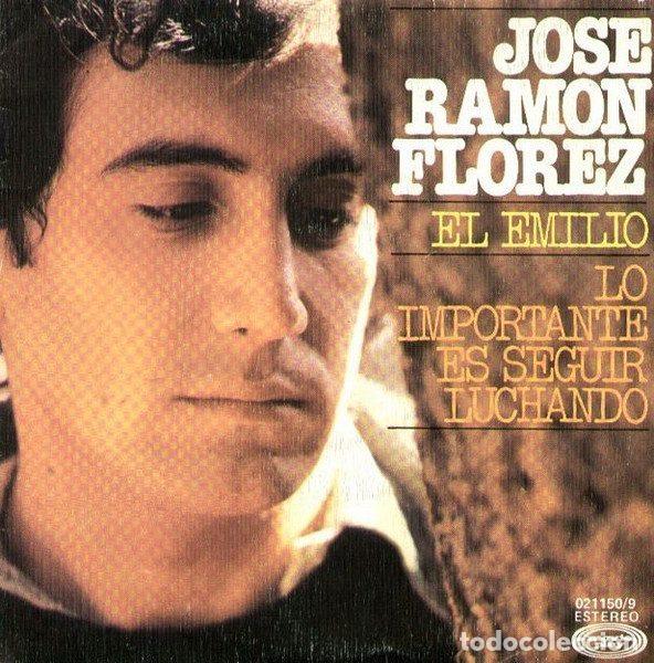 Vinyl-Schallplatten: Jos&eacute; Ram&oacute;n Fl&oacute;rez &ndash; El Emilio / Lo Importante Es Seguir Luchando (Vinyl, Movieplay 02.1150/9)
