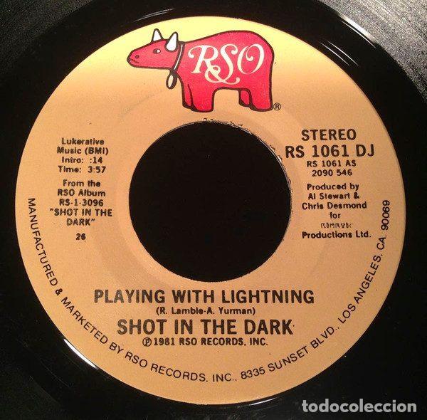 Vinyl-Schallplatten: Shot In The Dark &ndash; Playing With Lightning (Vinyl, RSO RS 1061 DJ)