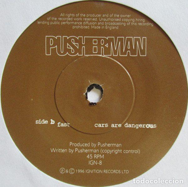 Discos de vinilo: Pusherman &ndash; Chase It (Vinyl, Ignition Records IGN-8) - Foto 4