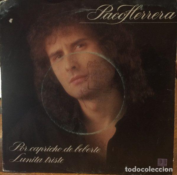 Discos de vinil: Paco Herrera &ndash; Por Capricho De Beberte / Lunita Triste (Vinyl, DB Belter 1-10.290)