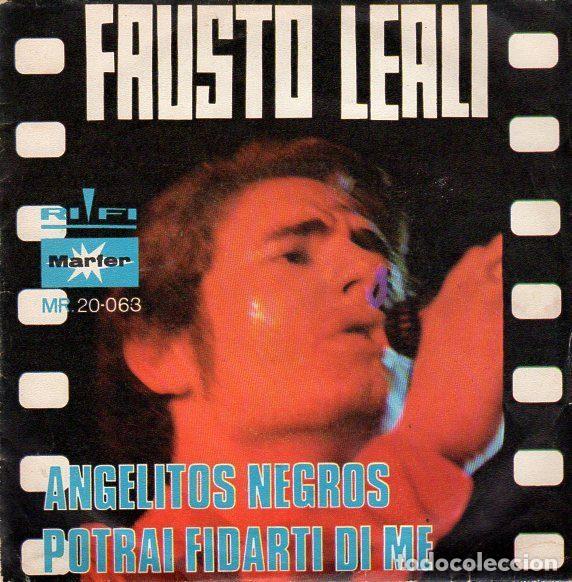 Dischi in vinile: Fausto Leali &ndash; Angelitos Negros (Vinyl, Marfer MR. 20.063)