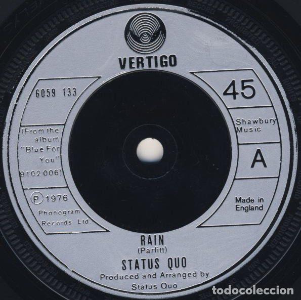 Vinyl records: Status Quo &ndash; Rain (Vinyl, Vertigo 6059 133)