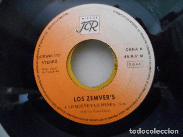 Vinyl records: Los Zemver's &ndash; Lo Mueve y lo Menea (Vinyl, Discos JCR JCRS93-115)