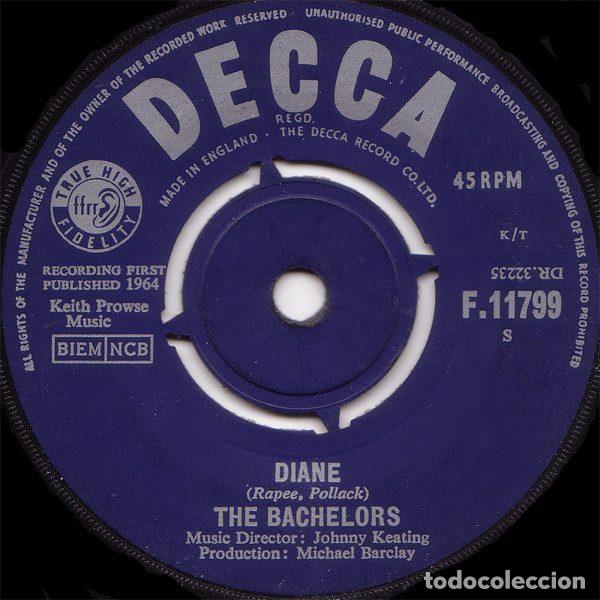 Vinyl records: The Bachelors &ndash; Diane (Vinyl, Decca F.11799)