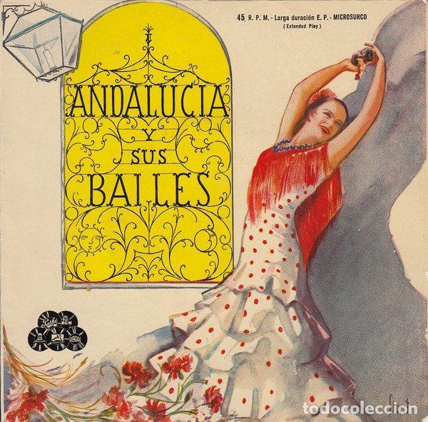 Discos de vinil: Various &ndash; Andalucia Y Sus Bailes (Vinyl, Odeon DSOE 106)