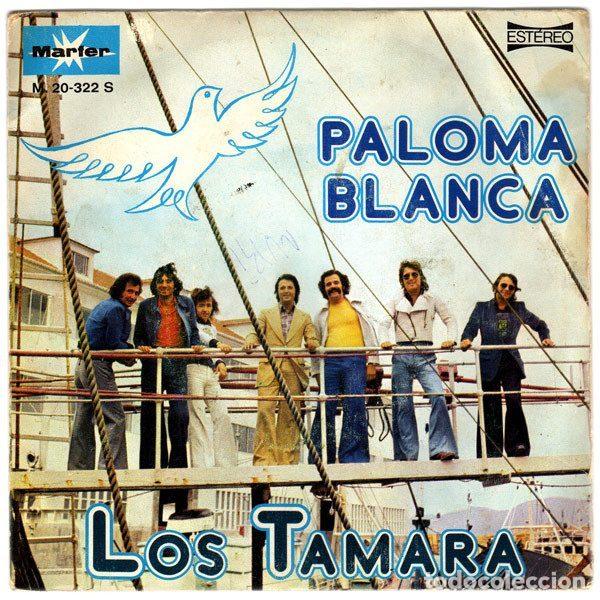 Vinyl records: Los Tamara &ndash; Paloma Blanca (Vinyl, Marfer M-20.322-S)