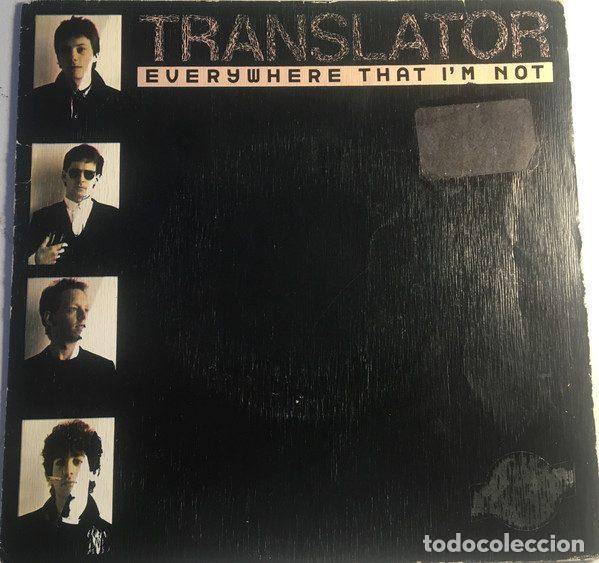 Vinyl records: Translator &ndash; Everywhere That I'm Not (Vinyl, CBS A-2727)