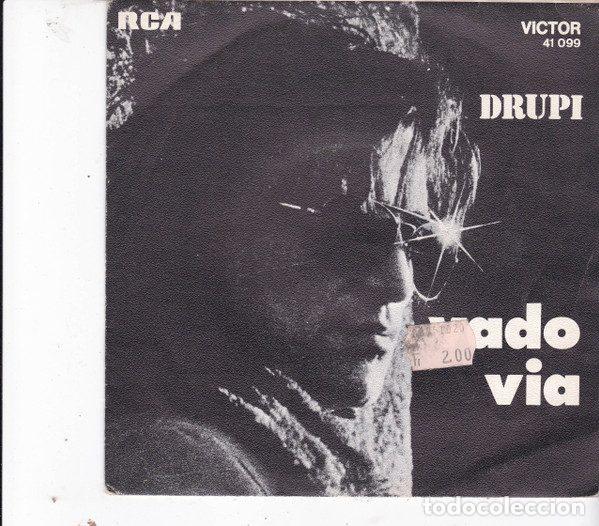 Dischi in vinile: Drupi &ndash; Vado Via (Vinyl, RCA Victor 41.099)