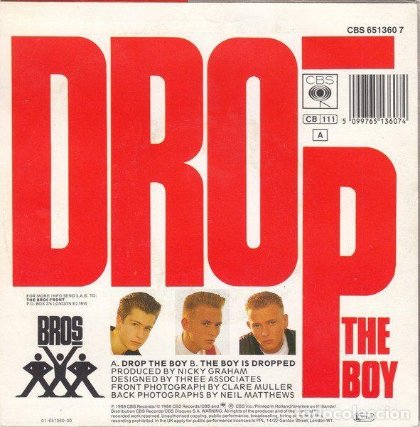 Discos de vinilo: Bros &ndash; Drop The Boy (Vinyl, CBS 651360 7) - Foto 2