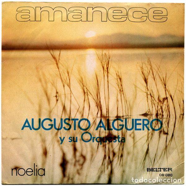 Discos de vinilo: Augusto Alguer&oacute; Y Su Orquesta &ndash; Amanece (Vinyl, Belter 08.080)