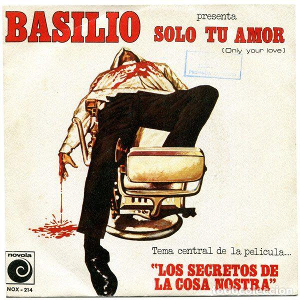 Disques de vinyle: Basilio &ndash; Solo Tu Amor = Only Your Love (Tema Central De La Pel&iacute;cula... &rdquo;Los Secretos De La Cosa...