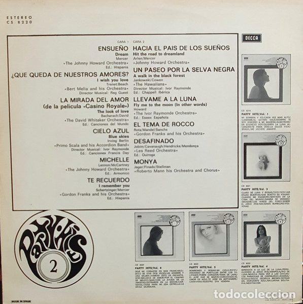 Discos de vinilo: Various &ndash; Party-Hits 2 (Vinyl, Decca CS 8220) - Foto 2