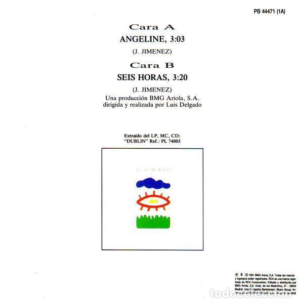 Discos de vinilo: Dublin &ndash; Angeline (Vinyl, RCA PB-44471) - Foto 2