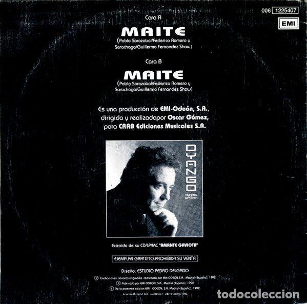 Discos de vinilo: Dyango &ndash; Maite (Vinyl, EMI 006 1225407) - Foto 2