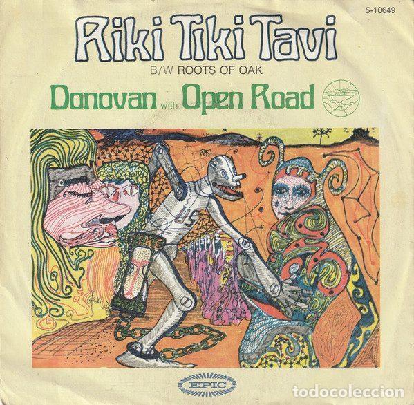Vinyl records: Donovan With Open Road &ndash; Riki Tiki Tavi B/W Roots Of Oak (Vinyl, Epic 5-10649)